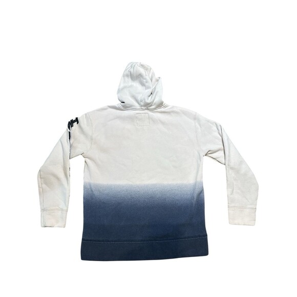 Hollister California Men’s Small  Blue Ombré Hoodie Kangaroo Pouch - Picture 6 of 7